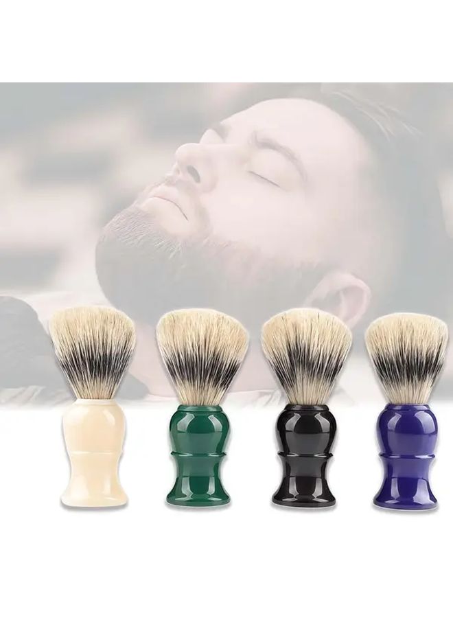 Black H23-28 Shaving Brush Bristle Men Shaving Tool Facial Beard Cleaning Appliance Barber Salon Barbershop Supply - Image 1