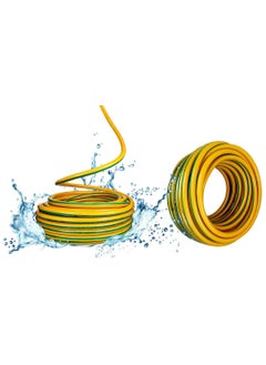 Mermaid Garden Water Hose Reinforced 3/4 Inch 50 Meter – Yellow Flexible Irrigation Hose for Outdoor Watering - pzsku/Z0937B28C22609D1C3466Z/45/_/1739975357/aa2570f6-c57d-4584-b79c-793fe31457e5