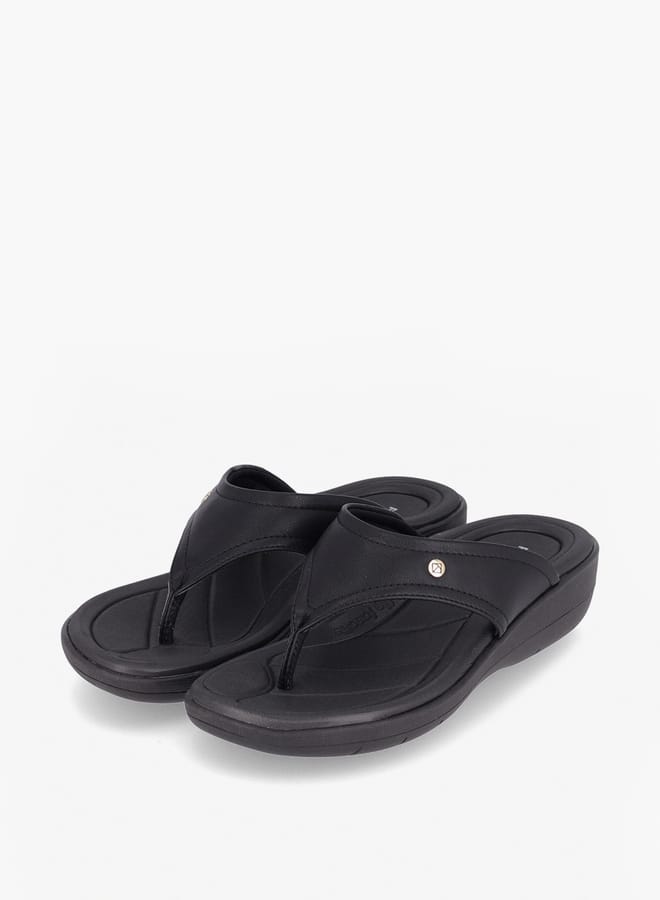 Piccadilly Women Solid Slip-On Sandals  - Image 1