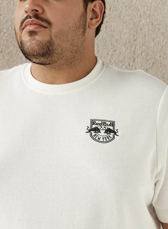 Maxim Plus Size The New York Red Bulls Print T-shirt - Image 4