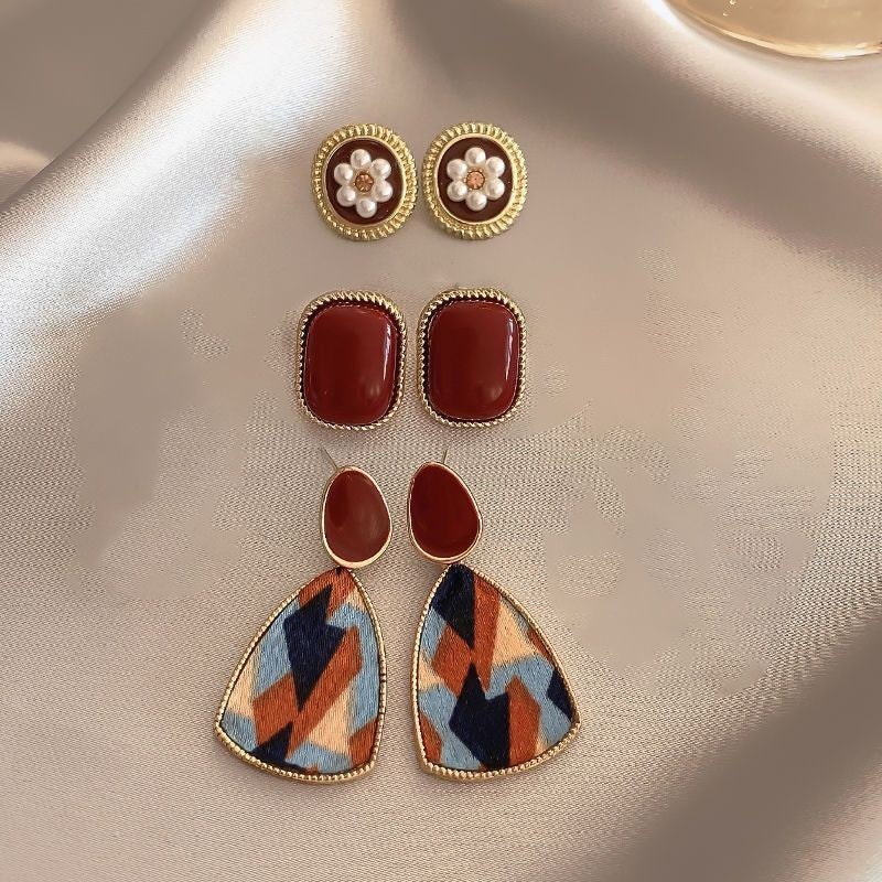 Elegant S925 Silver Stud Earrings for Women - Chic, Trendy, and  Versatile - Image 4