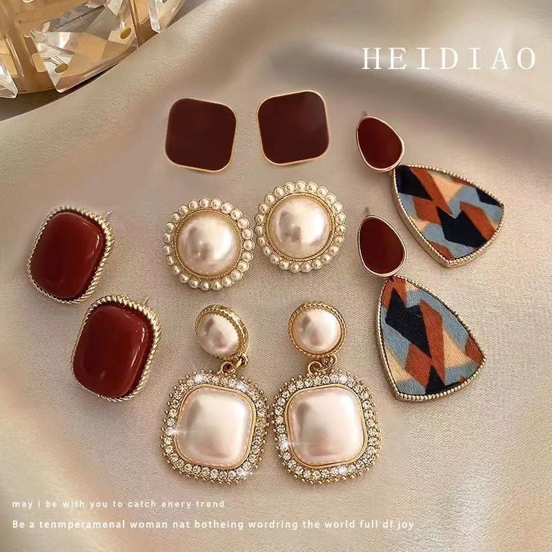 Elegant S925 Silver Stud Earrings for Women - Chic, Trendy, and  Versatile - Image 2