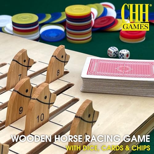 CHH The Racing Horse Game  Classic Family Board Game  Quality Construction and Fun for All Ages - Image 5