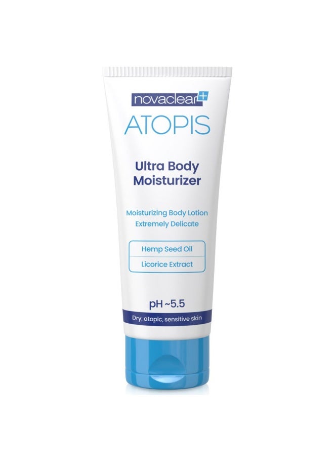 Novaclear Atopis Ultra Body Moisturizer – Intensive Hydration for Very Dry & Atopic-Prone Skin – 200 ML - Image 1