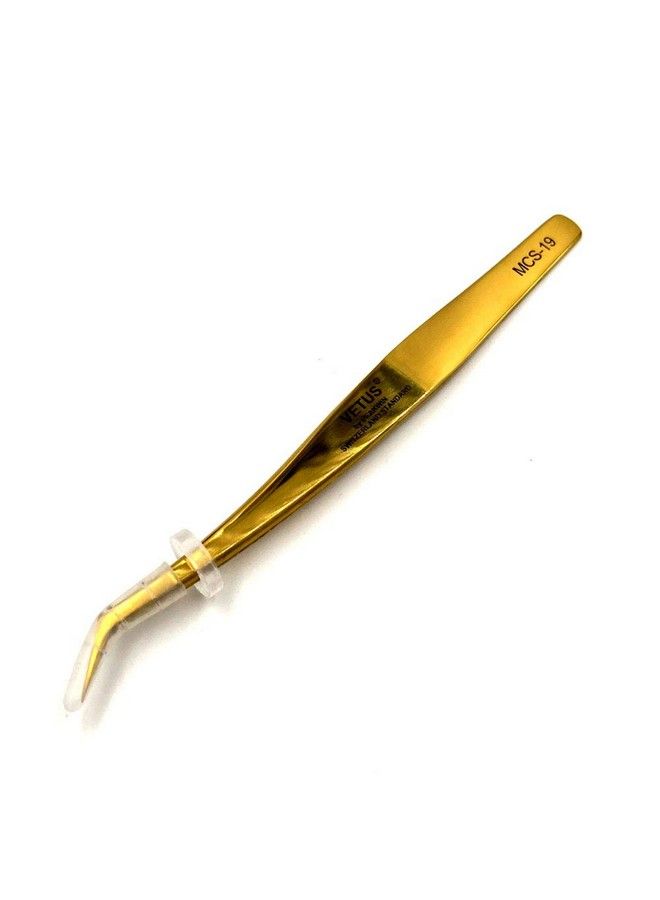 Vetus Mcs Makeups Tweezers For Beauty Eyelashes Grip Picking Selection Works (Mcs19) - Image 1