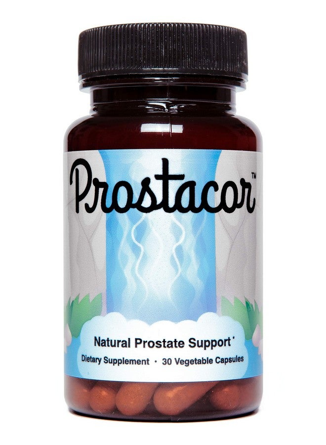 Prostacor - Natural Prostate Support Supplement - Non-GMO, Vegan, Gluten-Free - Image 1