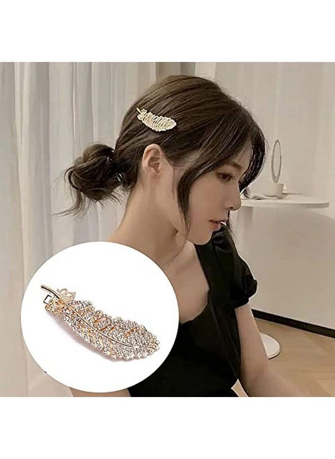Fameza Pearl Hair Clips Metal Hair Barrettes Hair Clips Pins Hairpins Gift For Women Girls Girlfriend Ladies Long Short Hair Elegant (6 Pcs)  - Image 5