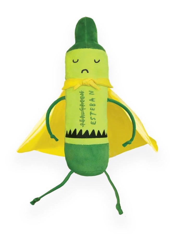 MerryMakers The Day the Crayons Quit Esteban Plush, 12-inch, based on the bestselling picture books by Drew Daywalt and Oliver Jeffers