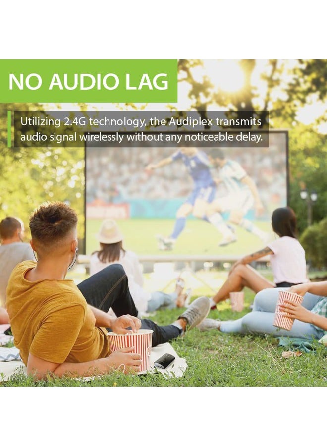 Avantree Audiplex Add-On Receiver, Additional Receiver for Avantree Audiplex Audio Broadcasting System, 2.4G No Lip-Sync Delay, Scaleable to 100 - Image 3
