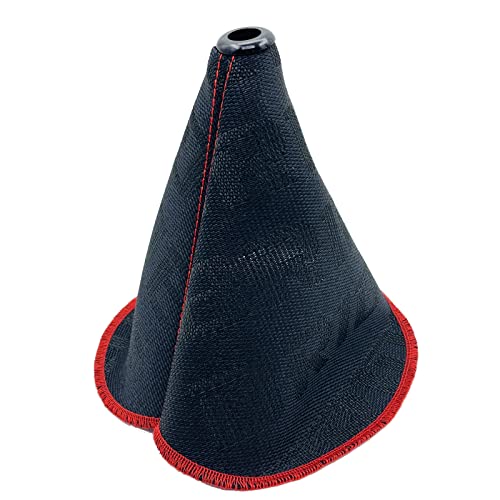 YEHICY Universal Car Shifter Lever Knob Boot Dust Cover JDM Style Canvas Hyper Fabric Racing Manual Shift Knob Collars - Image 1