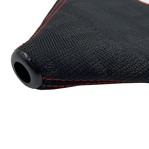 YEHICY Universal Car Shifter Lever Knob Boot Dust Cover JDM Style Canvas Hyper Fabric Racing Manual Shift Knob Collars - Image 3