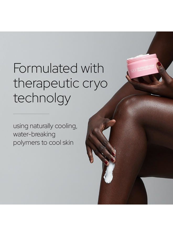 Cryo Body Cream - Deeply Moisturizing, Anti-Aging Lotion Formulated For Multifunctional Full-Body Skin Contouring, Toning & Smoothing With Premium Cryotherapy Ingredients 6.7 fl oz
