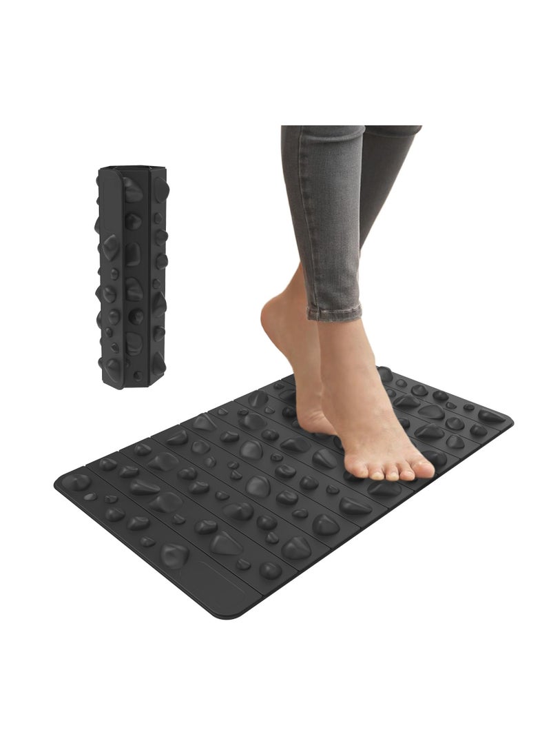 Generic Foot Massage Mat, Foot Pad Acupoint Mat for Blood Circulation Body Foot Leg Pain Relieve Relief, Shower Foot Massager Acupressure Relaxes Massage Mat for Long Sitting  - Image 1