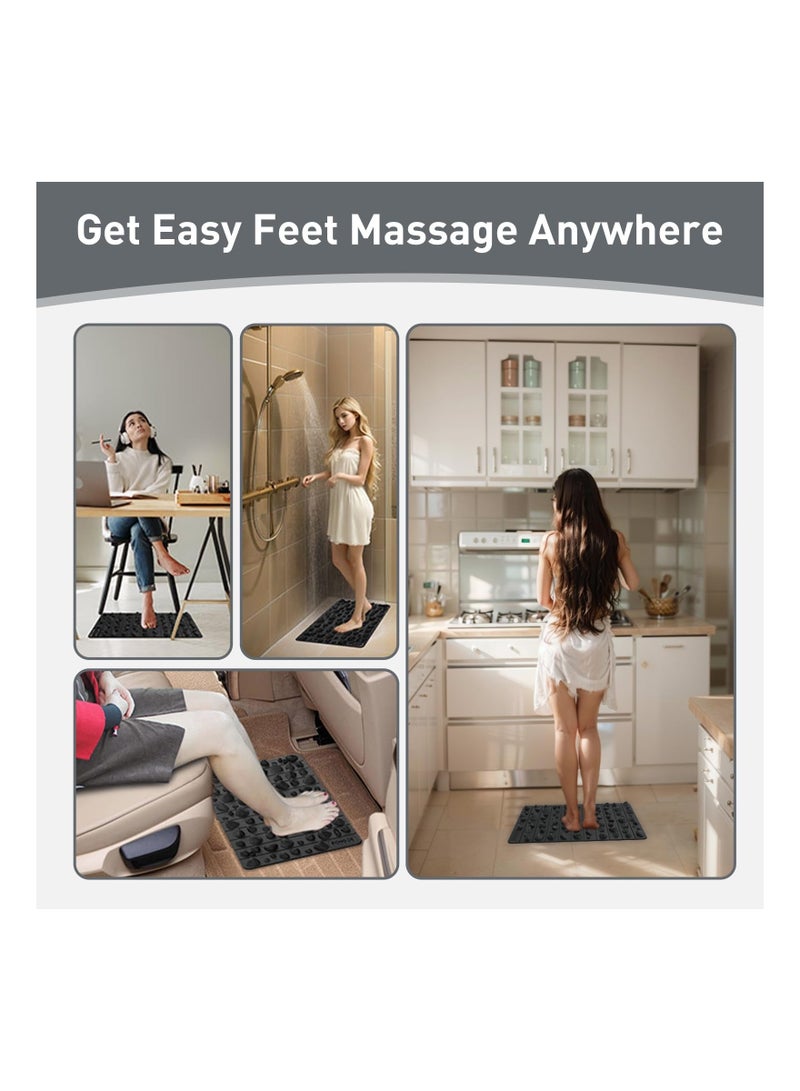 Generic Foot Massage Mat, Foot Pad Acupoint Mat for Blood Circulation Body Foot Leg Pain Relieve Relief, Shower Foot Massager Acupressure Relaxes Massage Mat for Long Sitting  - Image 3