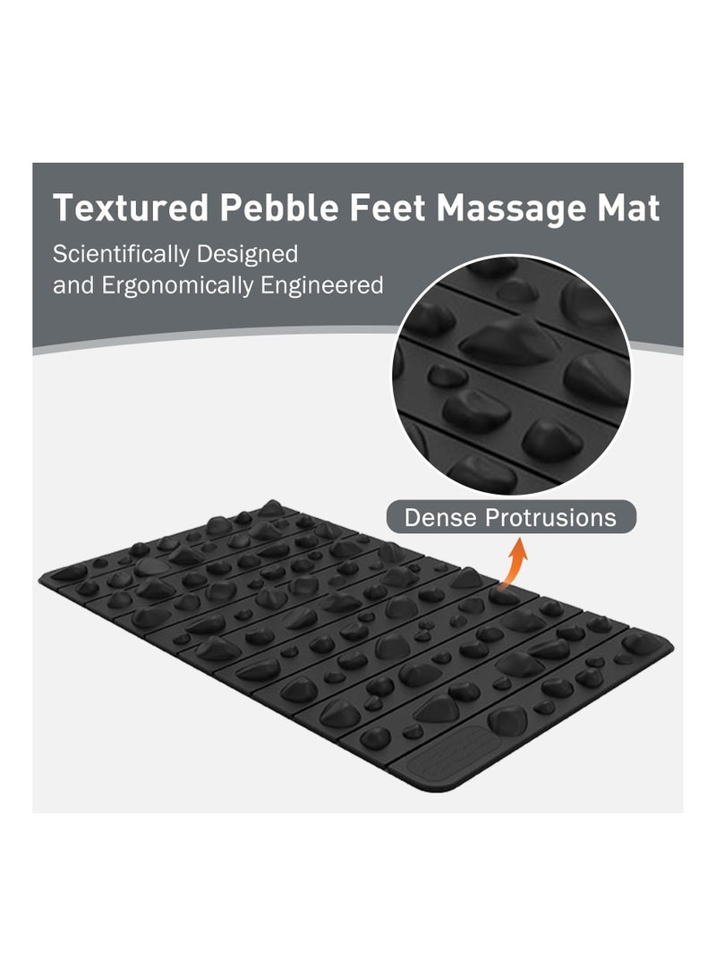 Generic Foot Massage Mat, Foot Pad Acupoint Mat for Blood Circulation Body Foot Leg Pain Relieve Relief, Shower Foot Massager Acupressure Relaxes Massage Mat for Long Sitting  - Image 5