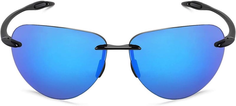 JULI Eyewear نظارات شمسية رياضية JULI للرجال والنساء إطار بدون حواف TR90 للجري وصيد الأسماك والجولف وركوب الأمواج والقيادة - Image 3
