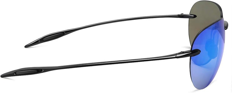 JULI Eyewear نظارات شمسية رياضية JULI للرجال والنساء إطار بدون حواف TR90 للجري وصيد الأسماك والجولف وركوب الأمواج والقيادة - Image 5