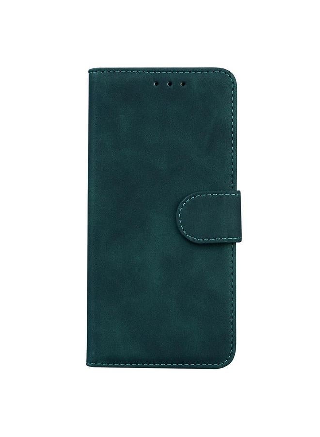 S-TOP Case For Redmi Note 14 4G 164.84mm Skin Feel Pure Color Flip Leather Phone Case - Image 2