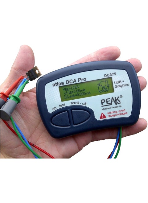 Atlas, Semiconductor Analyser, DCA75 Pro Advanced, Accurate Testing & Diagnostics, Essential for Electronics Professionals
