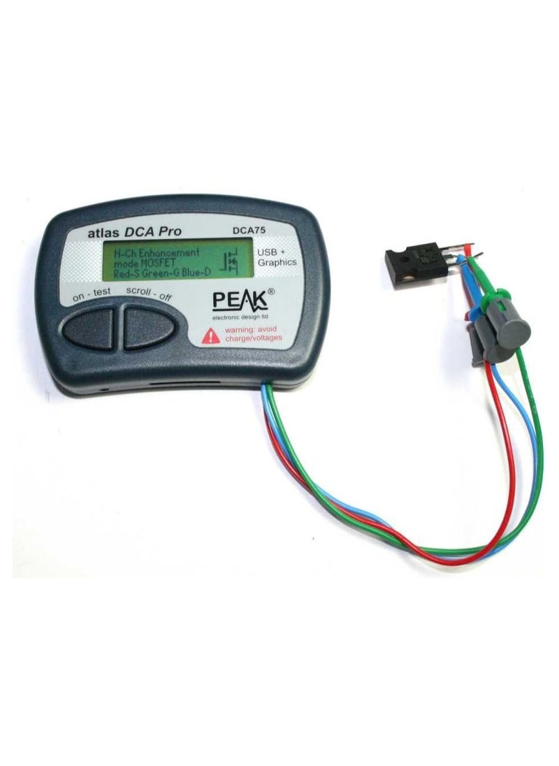 Atlas, Semiconductor Analyser, DCA75 Pro Advanced, Accurate Testing & Diagnostics, Essential for Electronics Professionals