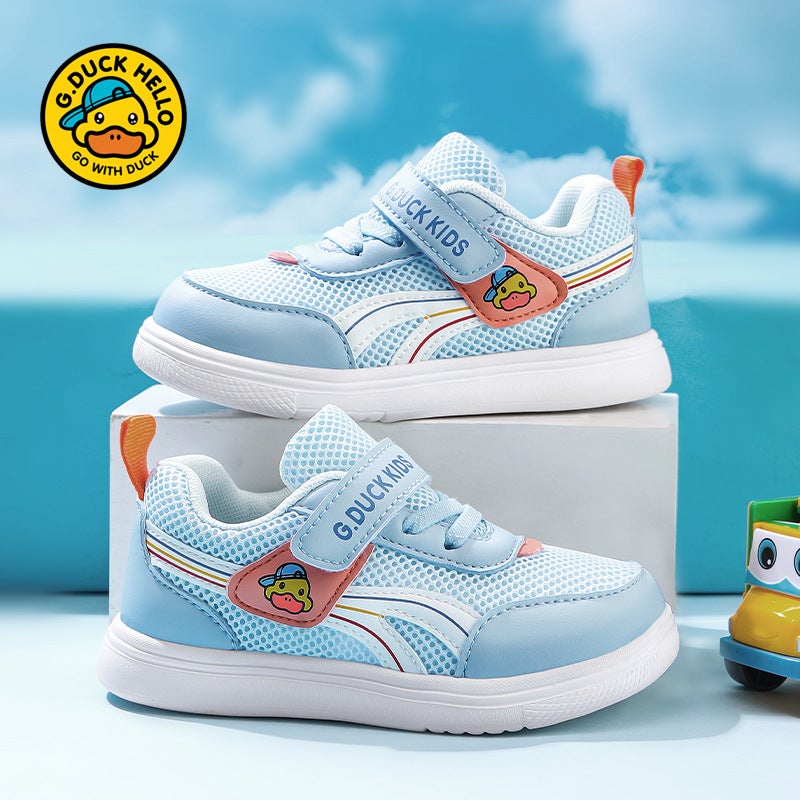 Little Yellow Duck Children'S Shoes Boys' Shoes Breathable Mesh Shoes Children'S Sports Shoes Little Boys Casual Shoes - Image 2