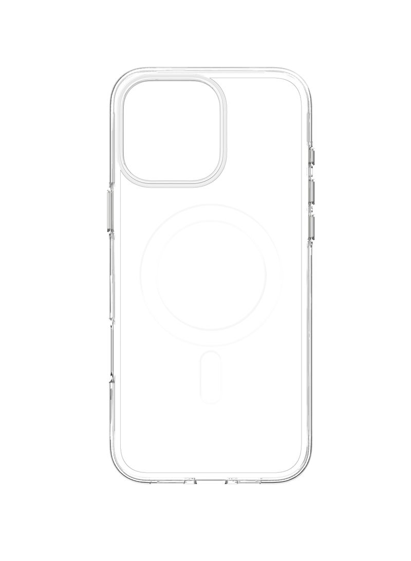 COMMA iPhone 16 Pro MagSafe Clear Case - Strong Magnet High Quality, Wireless Charging Compatible, Shockproof Protection, Ultra Slim Anti-Scratch Magnetic Cover - Image 4