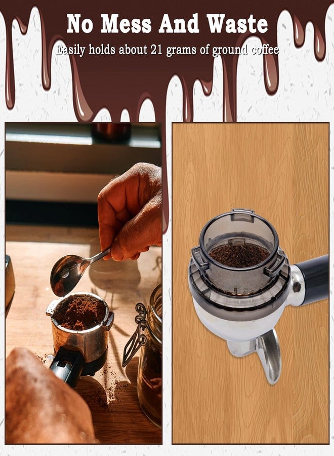 Catcan 54mm Dosing Funnel, Catcan Lightweight Espresso Portafilter Funnel for Breville Series Barista - Image 4