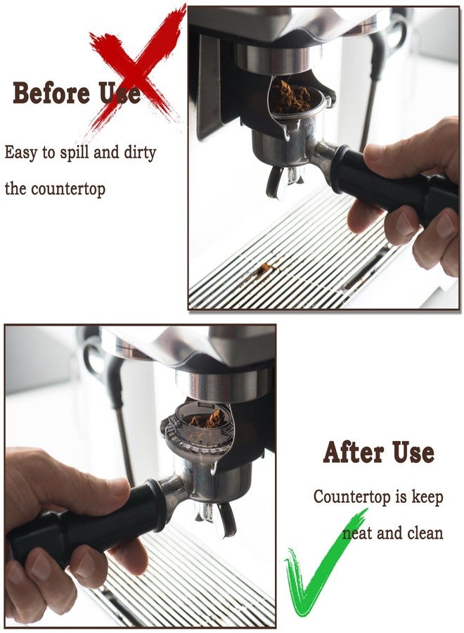 Catcan 54mm Dosing Funnel, Catcan Lightweight Espresso Portafilter Funnel for Breville Series Barista - Image 5