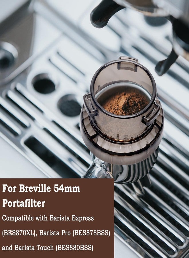 Catcan 54mm Dosing Funnel, Catcan Lightweight Espresso Portafilter Funnel for Breville Series Barista - Image 3