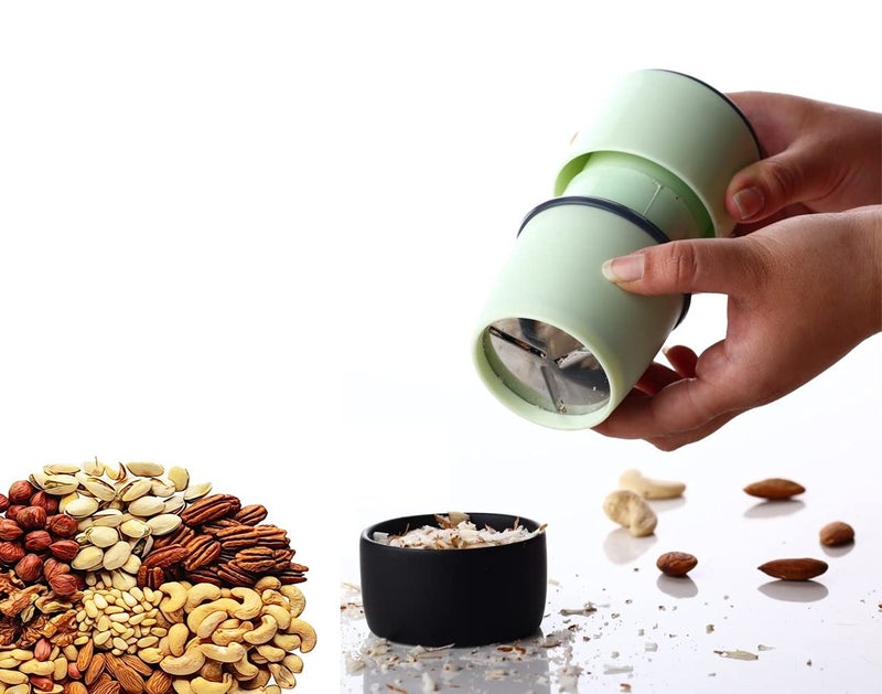 Faverito ABS 3 in 1 Plastic Dry Fruit and Paper Mill Grinder Slicer, Chocolate Cutter and Butter Slicer with 3 in 1 Blade (Multicolor Pack of 1) - Image 1