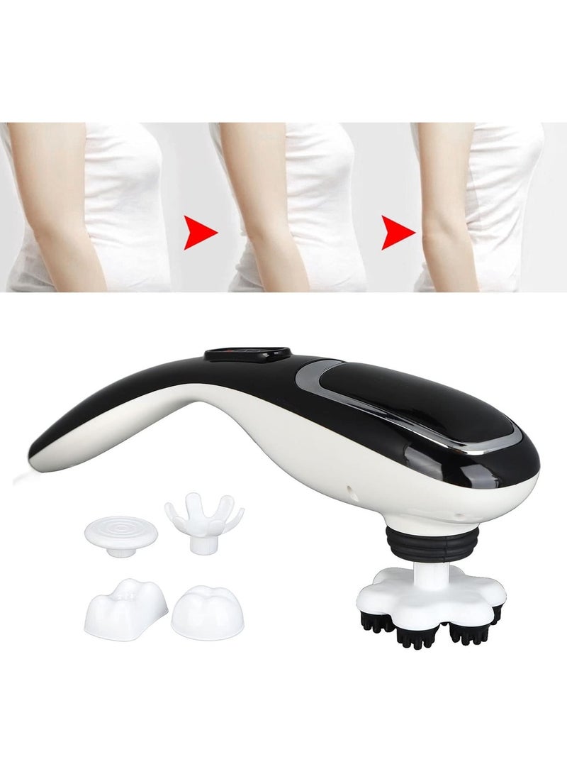 DubaiGallery Cordless Handheld Back Massager,Rechargeable Handheld Deep Tissue Massager for Shoulder, Leg, Calf, Foot, Muscle, Neck, and Back Pain Relief, Portable Wireless Electric Full Body Massager - Image 2