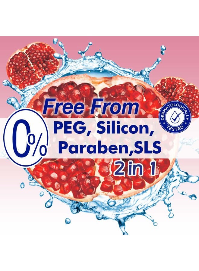 Dalan Sweet Pomegranate Multicare Ultra Moisturizing Liquid Hand Soap for Normal and Dry Hands Fresh Clean and Soft Feeling (13.5 Fl Oz / 400 mL (Pack of 3)) - Image 5