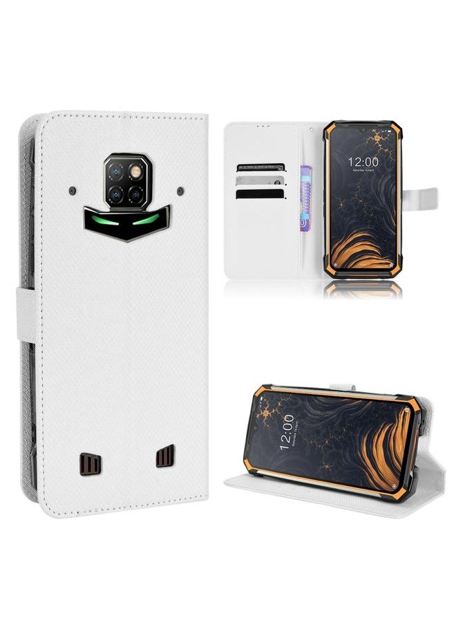 Zaboon Case For Doogee S88 Pro / S88 Plus Diamond Texture Leather Phone Case  - Image 1