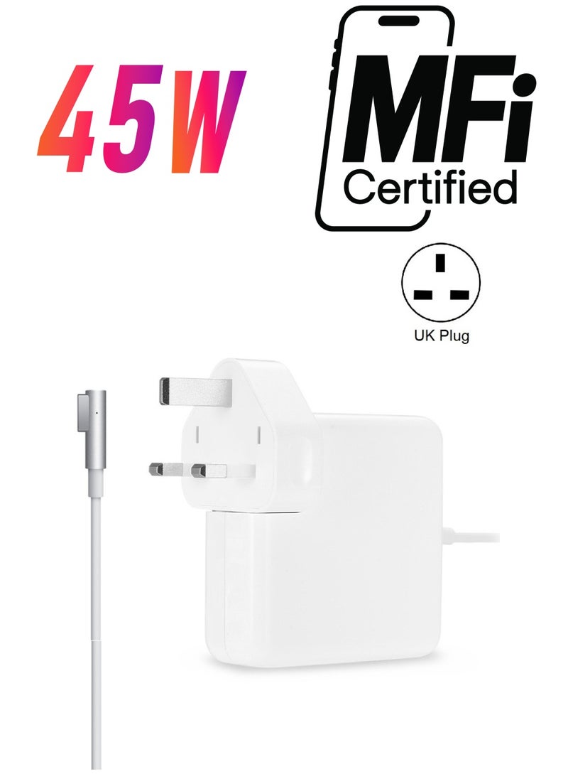CATANES - 45W MagSafe Power Adapter for MacBook Air 3-Pin UK Plug - Image 1