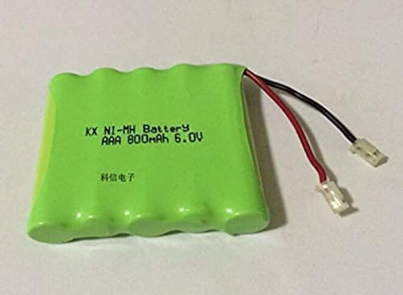 6v AAA Ni-Mh 800mah Pack Nimh Rechargeable Batteries with 1pcs Plugs - Image 1