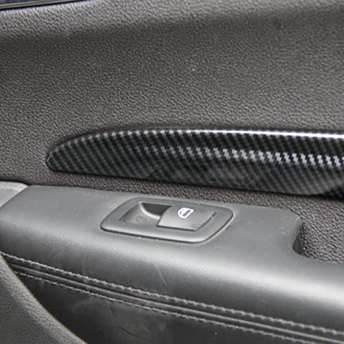 crosselec Carbon Fiber 4 Doors Panel Decor Trim Cover for Dodge Durango 2011-2022 - Image 4