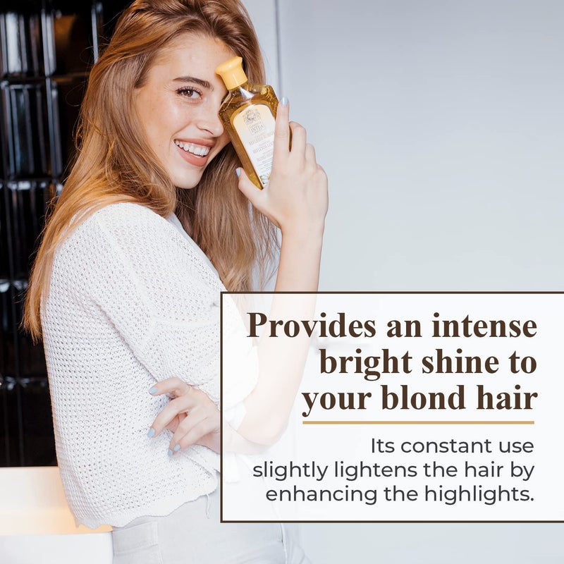 Intea شامبو إنتيه البابونج - شامبو مميز لتفتيح الشعر الأشقر - خالي من الأمونيا، سهل التطبيق للشعر الطبيعي أو المصبوغ - 8.5 أونصة - Image 3