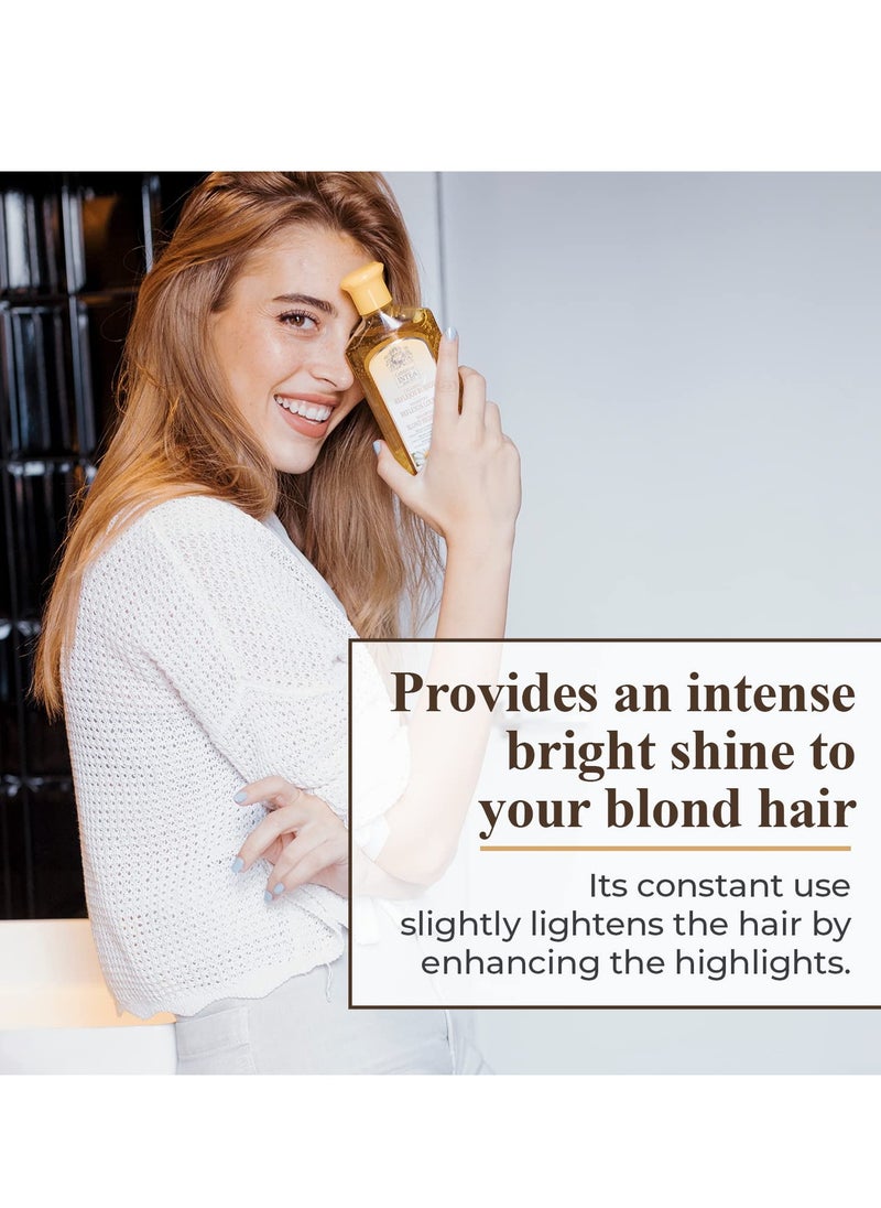 Intea Intea Chamomile Shampoo - Premium Blonde Brightening Shampoo - Non-Ammonia, Easy Application for Natural or Dyed Hair - 8.5oz  - Image 3