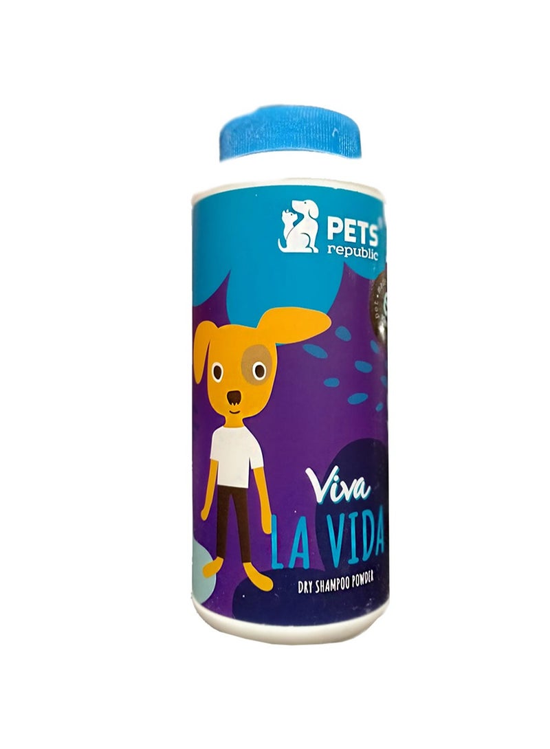 Pets Republic Dry Shampoo Viva La Vida  200 gm
