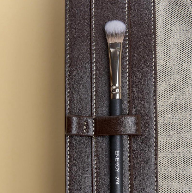 Energy Dome Sloped Brightening Concealer Brush, Setting Powder Brush for Under Eye - 274 - Image 2