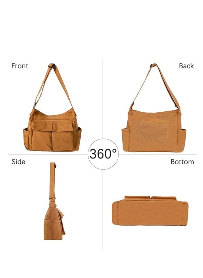 JQWSVE Canvas Shoulder Bag - Image 2