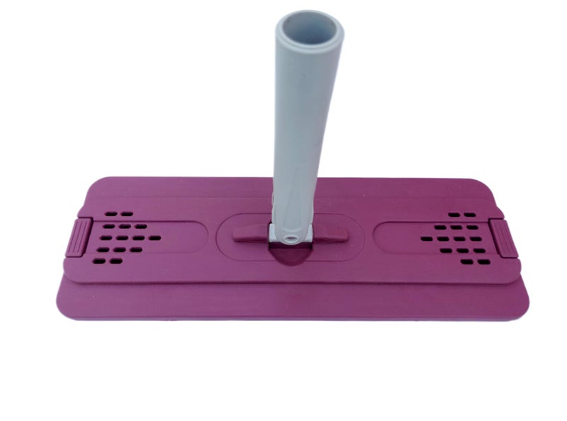 UPKARANWALE Plastic Durable Easy to Use Spare Parts of Pureatic Mops, Refill Pads, Darts, Scrapper, Plastic Head for Large Bucket Mop Accessory for Kitchen-Home-Office Cleaning (38CM X 12CM, Fuchsia) - Image 1