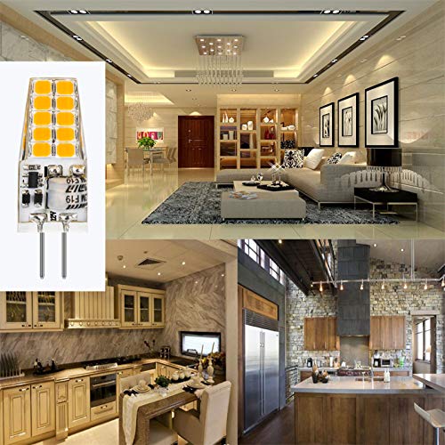BAOMING G4 LED Bulb 12V 3.5W JC Bi-Pin Base, 20W-35W T3 Halogen Equivalent 2700K Soft Warm White No Flicker 350LM Chandelier Landscape Microwave Lighting 10 Pack - Image 5
