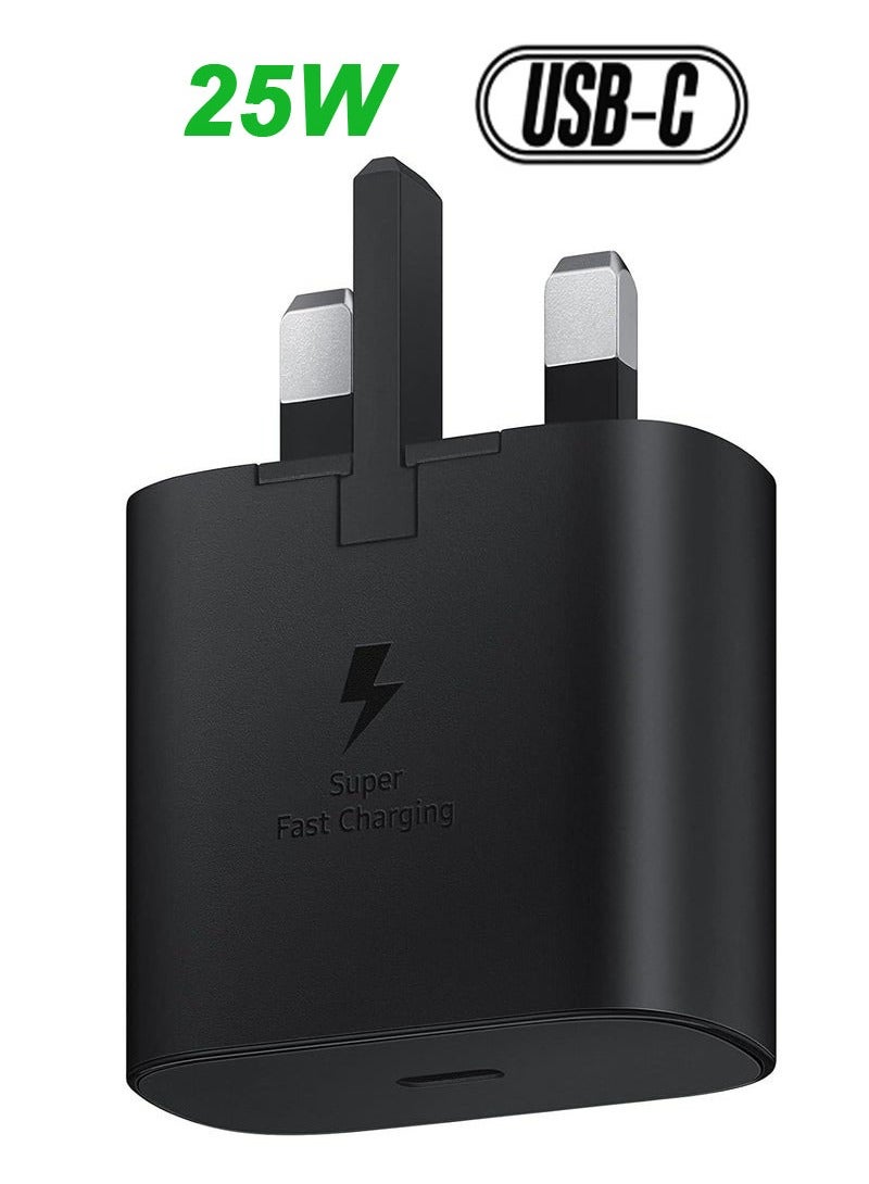 Travel Adapter for Super Fast Charging 25W, Black  - Image 1