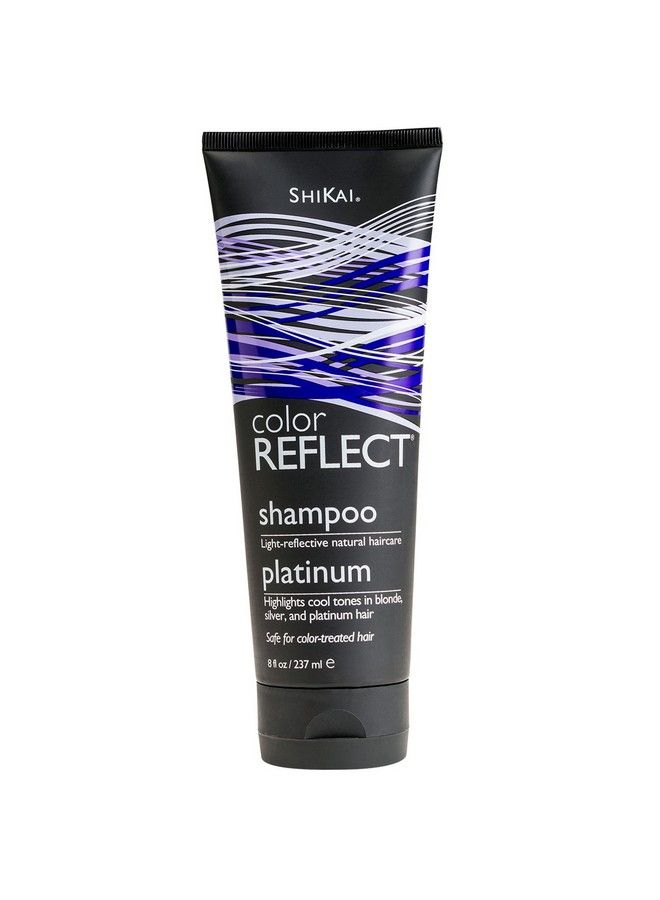 Shikai Color Reflect Platinum Shampoo And Shikai Color Reflect Daily Moisture Conditioner Bundle With Blue Malva Avocado Oil Panthenol (Provitamin B5) And Shea Butter 8 Fl. Oz. Each - Image 3