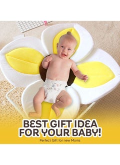 Gonice Blooming Lotus Baby Bath Seat Flower Shaped Comfortable Bathtub Baby Bath Seat Flower Shaped (4 Petal) Comfortable Bathtub  - Image 2