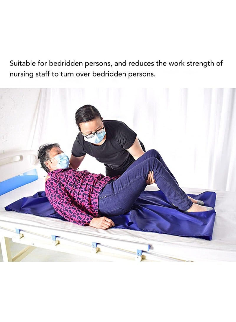Aikanbo Slide Sheet, Reusable Transfer Bed Cloth to Assist Moving Patients Disabled Positioning Pad Draw Sheet Patient Transfer Board Lift Sheet Sliding Draw Sheets Bed Transfers for(138x76cm) - Image 2
