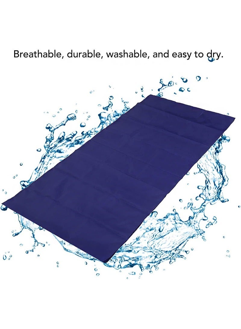 Aikanbo Slide Sheet, Reusable Transfer Bed Cloth to Assist Moving Patients Disabled Positioning Pad Draw Sheet Patient Transfer Board Lift Sheet Sliding Draw Sheets Bed Transfers for(138x76cm) - Image 3