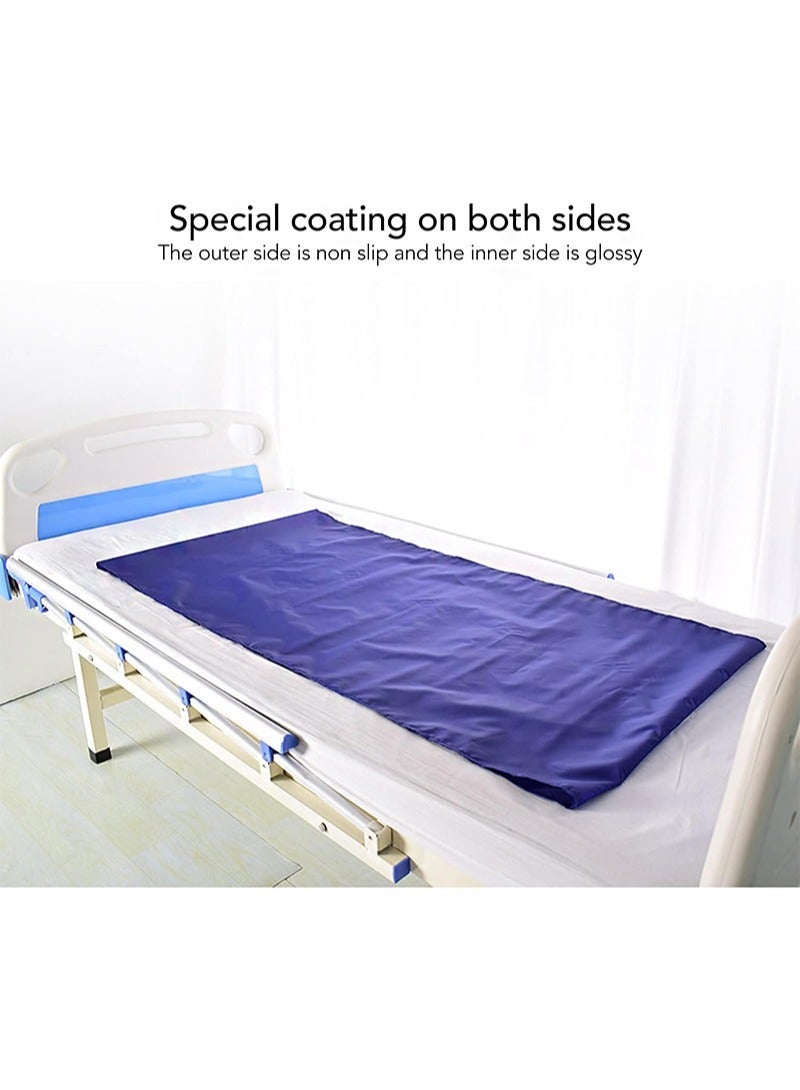 Aikanbo Slide Sheet, Reusable Transfer Bed Cloth to Assist Moving Patients Disabled Positioning Pad Draw Sheet Patient Transfer Board Lift Sheet Sliding Draw Sheets Bed Transfers for(138x76cm) - Image 4