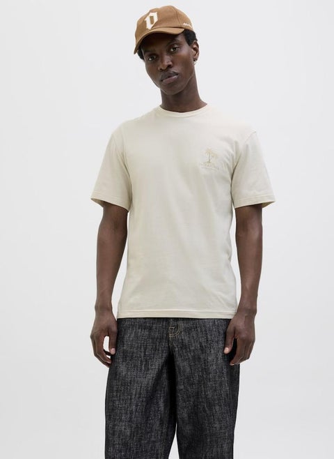 JJSUMMER VIBES TEE SS CREW NECK